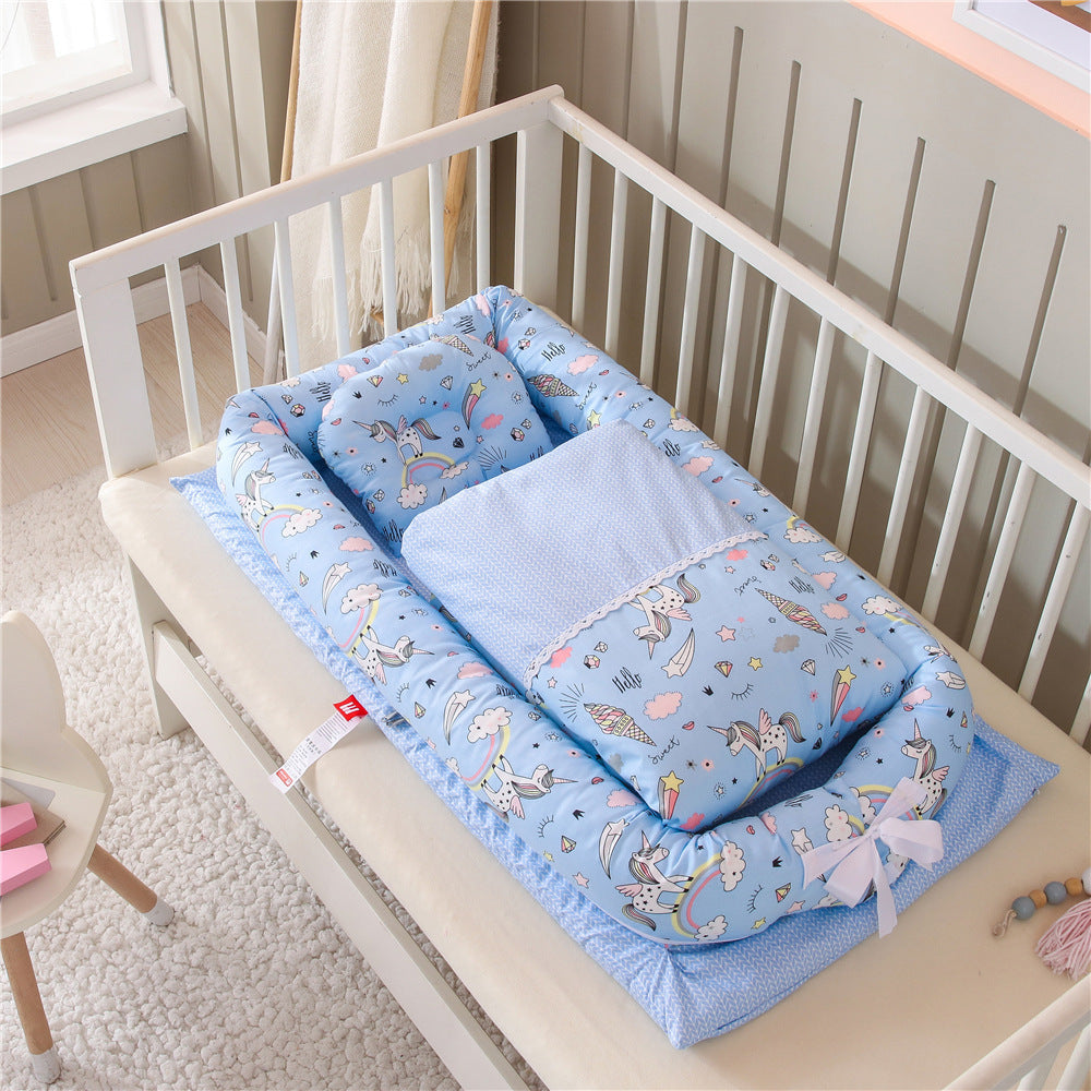 Portable Crib Middle Bed