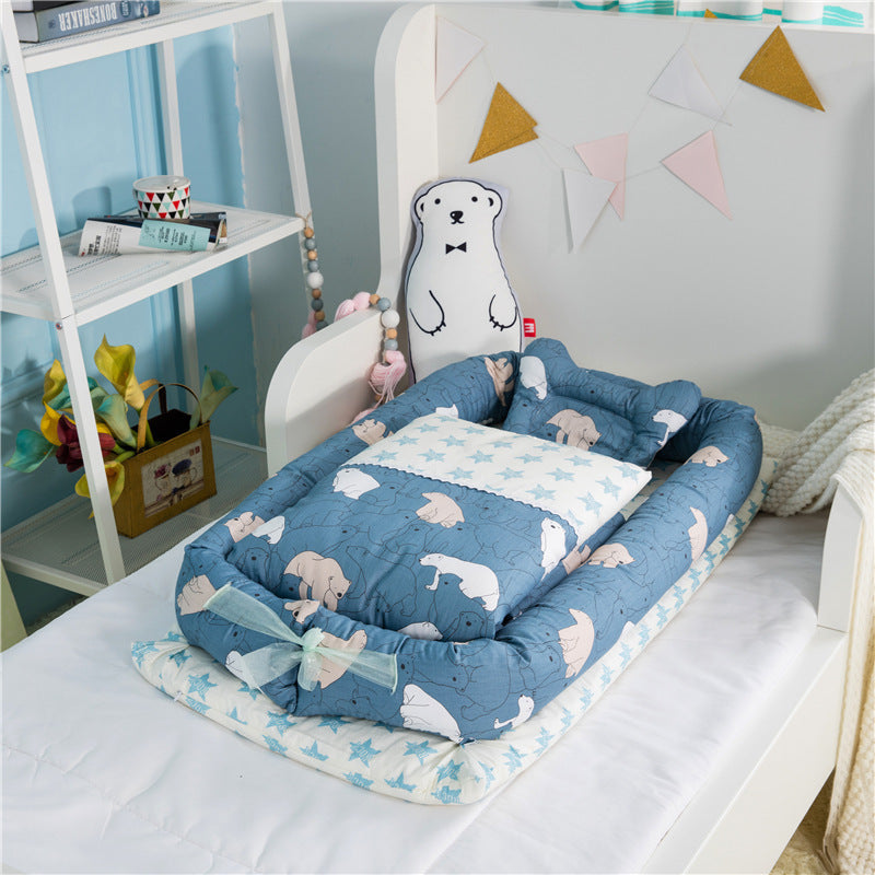 Portable Crib Middle Bed