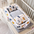 Portable Crib Middle Bed