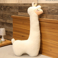 Alpaca plush pillow
