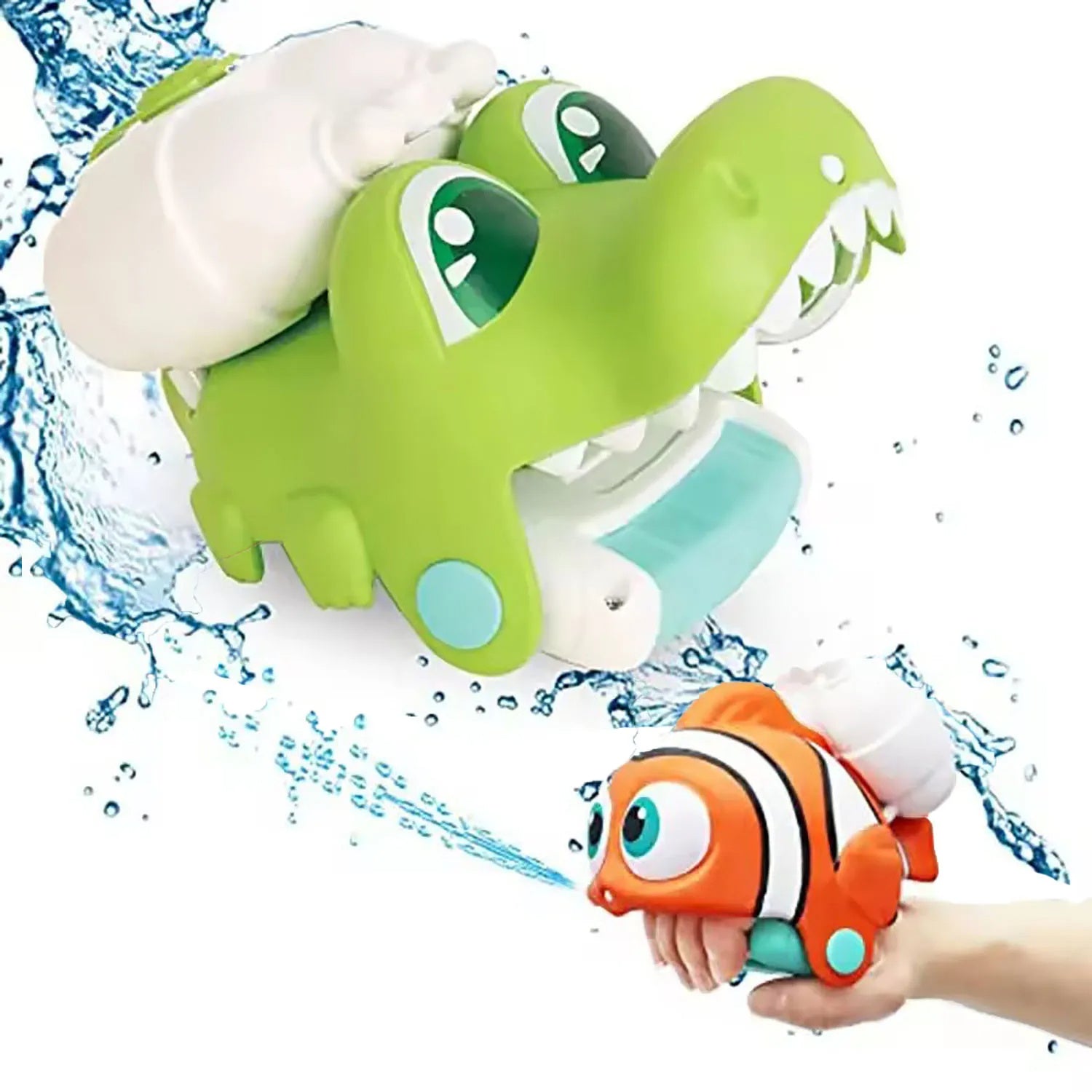 Press on wrist watergun