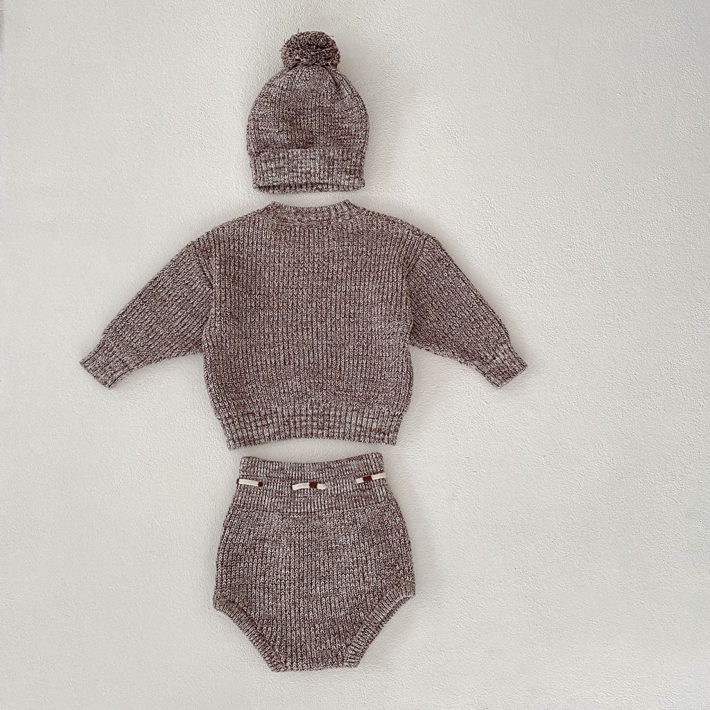 Knitted 3-piece Set