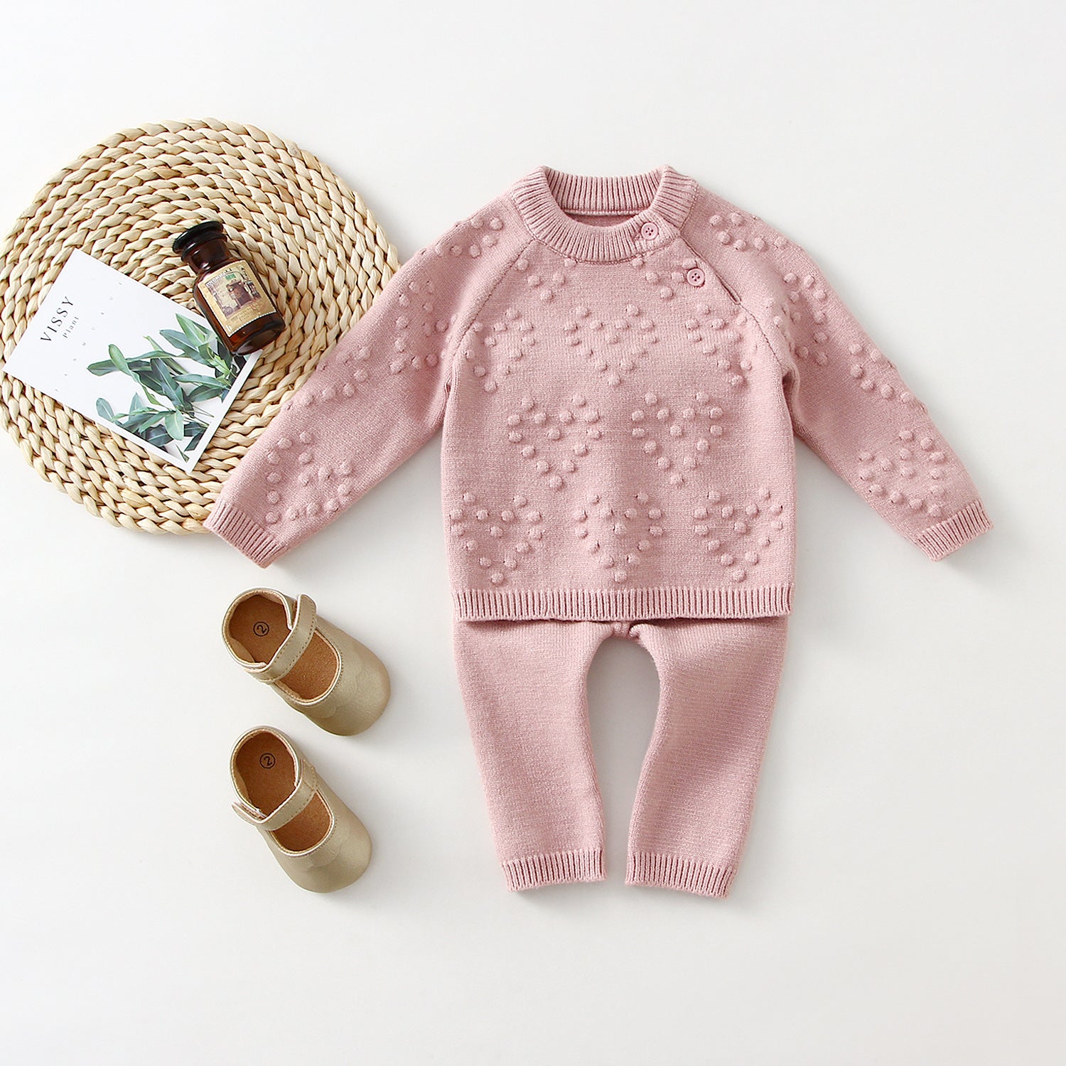 Knitted Sweater And Pants